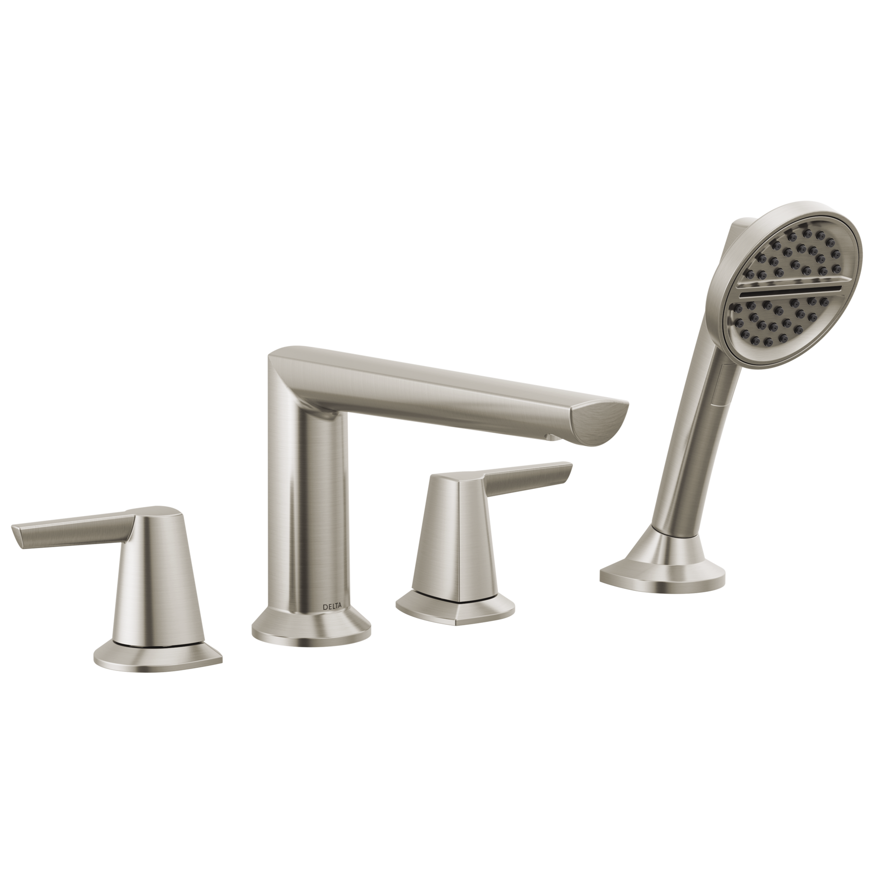 DELTA FAUCET Delta Faucet T4771-SS-PR 4-hole roman tub trim with hand shower