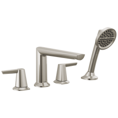 DELTA FAUCET Delta Faucet T4771-SS-PR 4-hole roman tub trim with hand shower