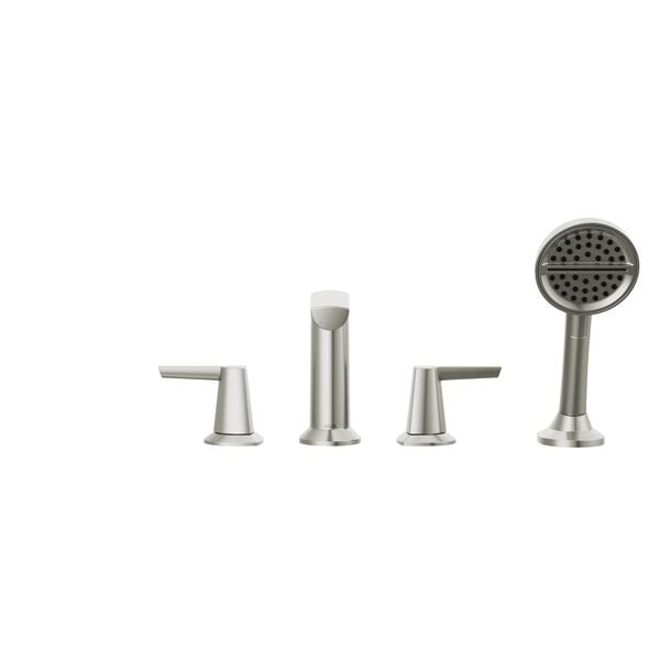 DELTA FAUCET Delta Faucet T4771-SS-PR 4-hole roman tub trim with hand shower