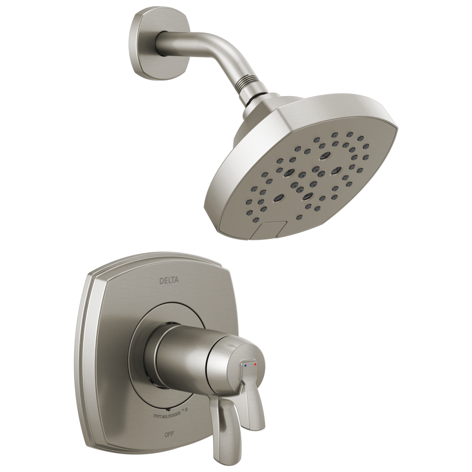 DELTA FAUCET Delta Faucet T17T276-SS-PR Stryke 17 Thermostatic Shower Only 1.75 GPM 7 In.