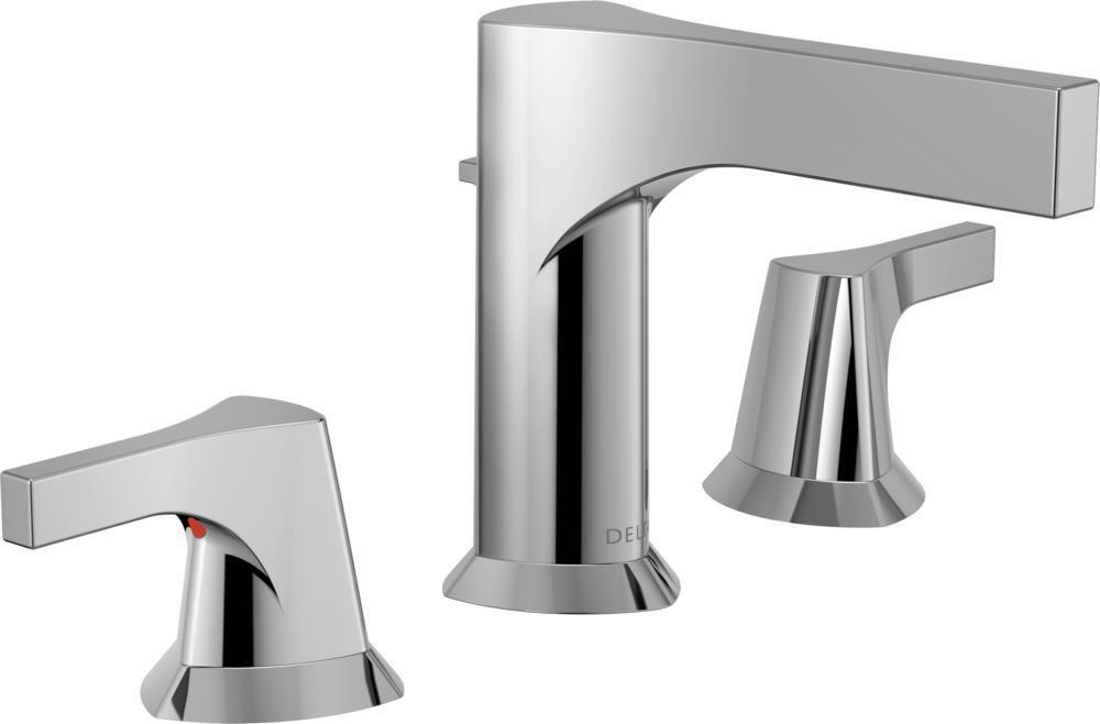 DELTA FAUCET Delta Faucet 3574-MPU-DST Zura Two Handle Widespread Bathroom Sink Faucet