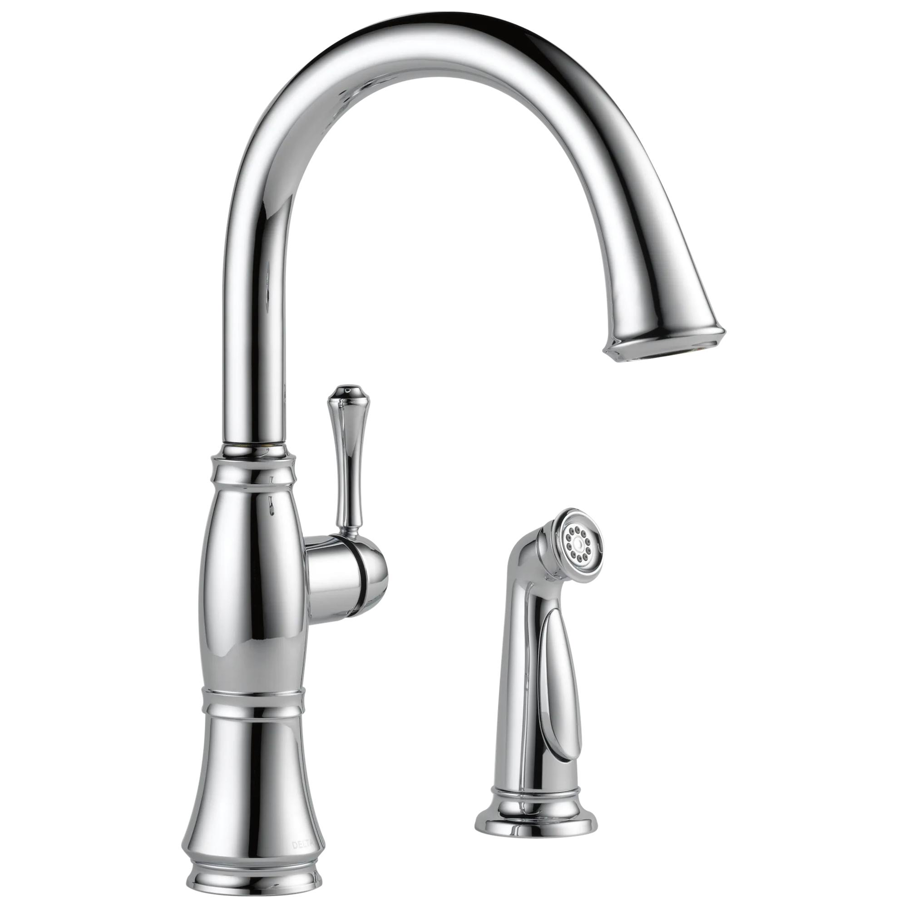 DELTA FAUCET Delta Faucet 4297-DST Cassidy Single Handle Kitchen Faucet with Spray