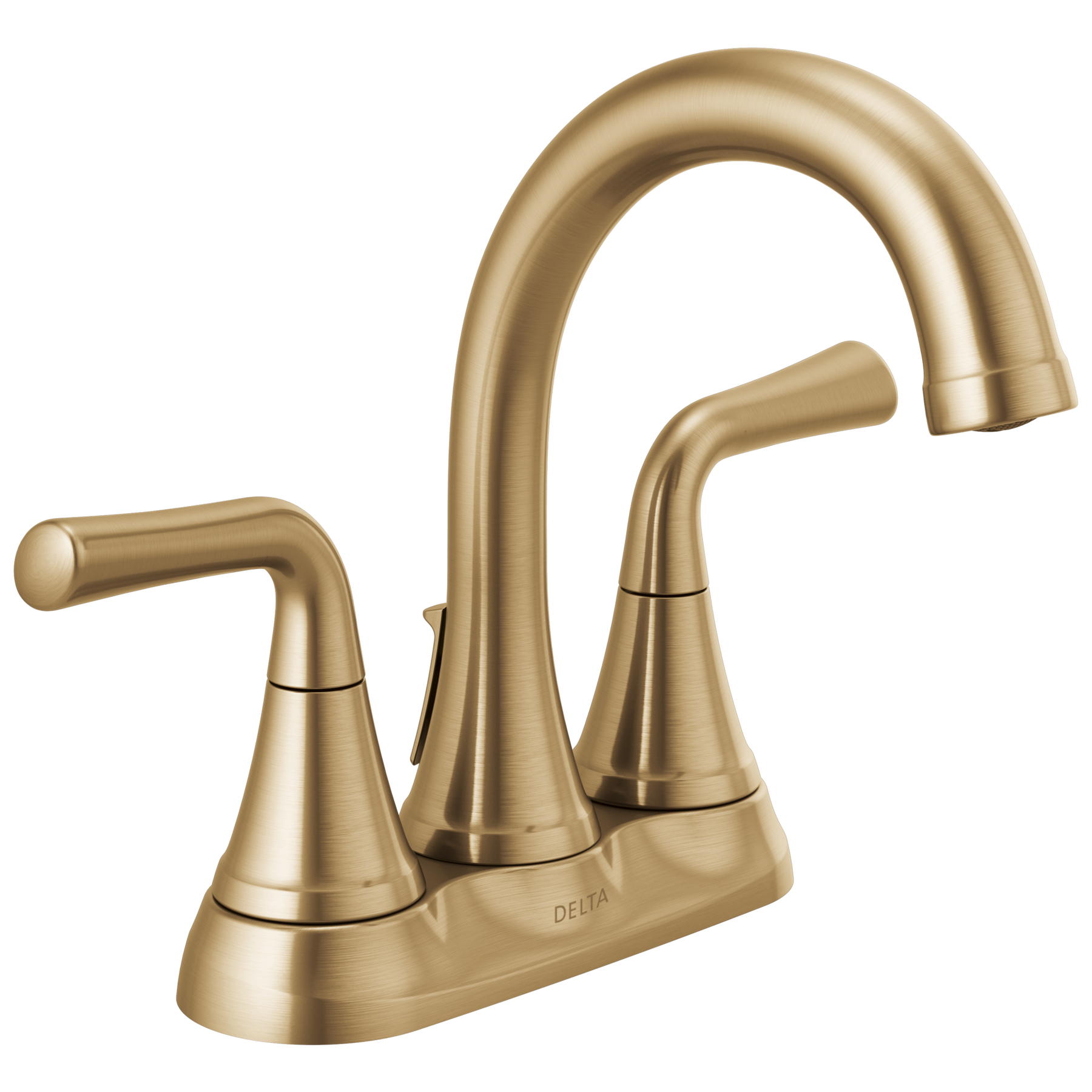 DELTA FAUCET Delta Faucet 2533LF-CZTP Two Handle Tract-Pack Centerset Bathroom Faucet 1.2 GPM