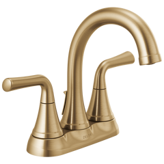 DELTA FAUCET Delta Faucet 2533LF-CZTP Two Handle Tract-Pack Centerset Bathroom Faucet 1.2 GPM