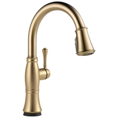 DELTA FAUCET Delta Faucet 9197TL-CZ-PR-DST Cassidy Touch2O Technology Kitchen Faucet with Touchless Technology