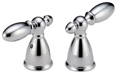 DELTA FAUCET Delta Faucet h216ss victorian lever handles 2 pack 3 inch depth