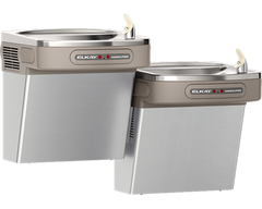 ELKAY Elkay EZOOSTL8SC dual hands-free activation bi-level ADA cooler non-filtered refrigerated 8 gph