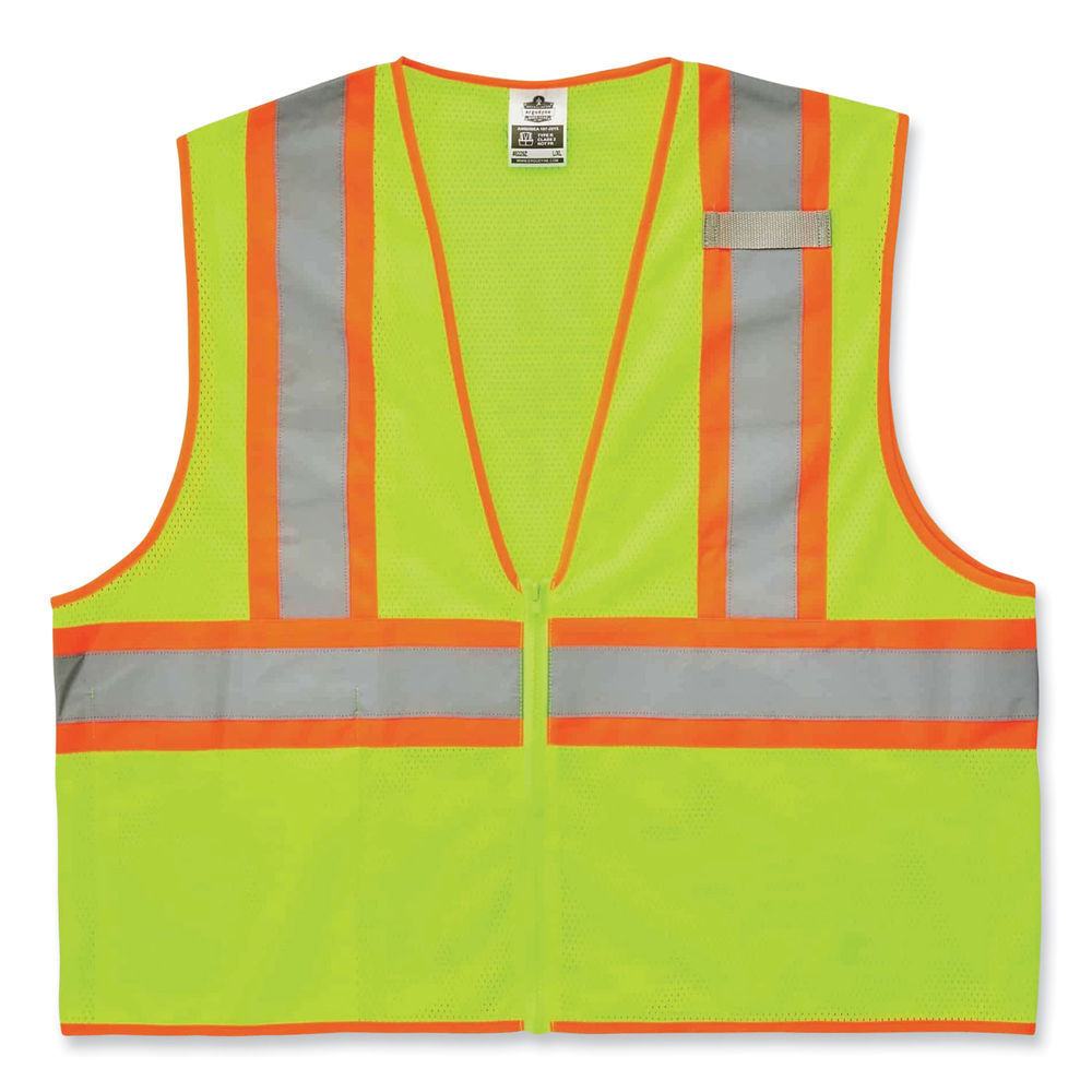 ERGODYNE Ergodyne 21299 Glowear 8229Z Econ Cls 2Two-Tone Vest 4-5XL