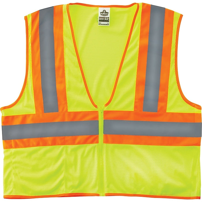 ERGODYNE Ergodyne 21299 Glowear 8229Z Econ Cls 2Two-Tone Vest 4-5XL