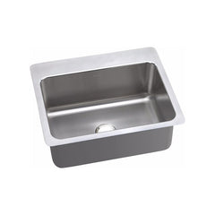 ELKAY Elkay DLSR2722100 Lustertone 27 x 22 in. No Hole Stainless Steel Single Bowl Dual Mount Kitchen Sink