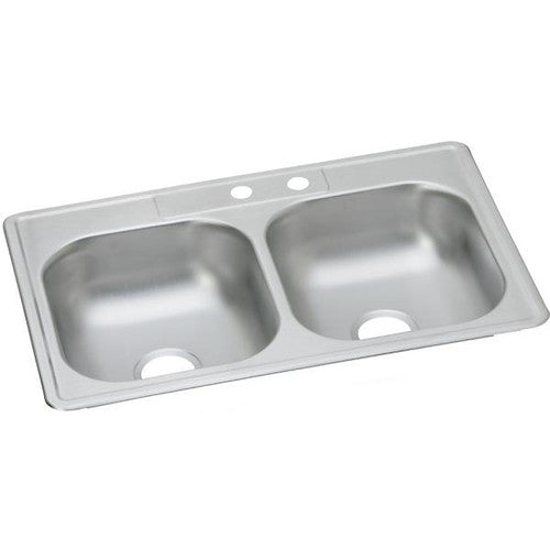ELKAY Elkay D23322MR2 sink drop-in mount MR2 hole 33x22x6-9/16 in.