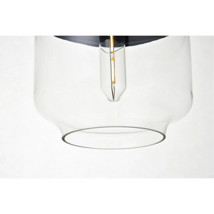 ELEGANT LIGHTING Elegant Lighting LD2241BK Pendant 40W 1 Light