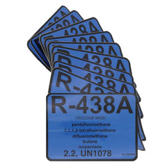 DIVERSITECH Diversitech 4099 refrigerant ID label R-438A / MO99 10 pack