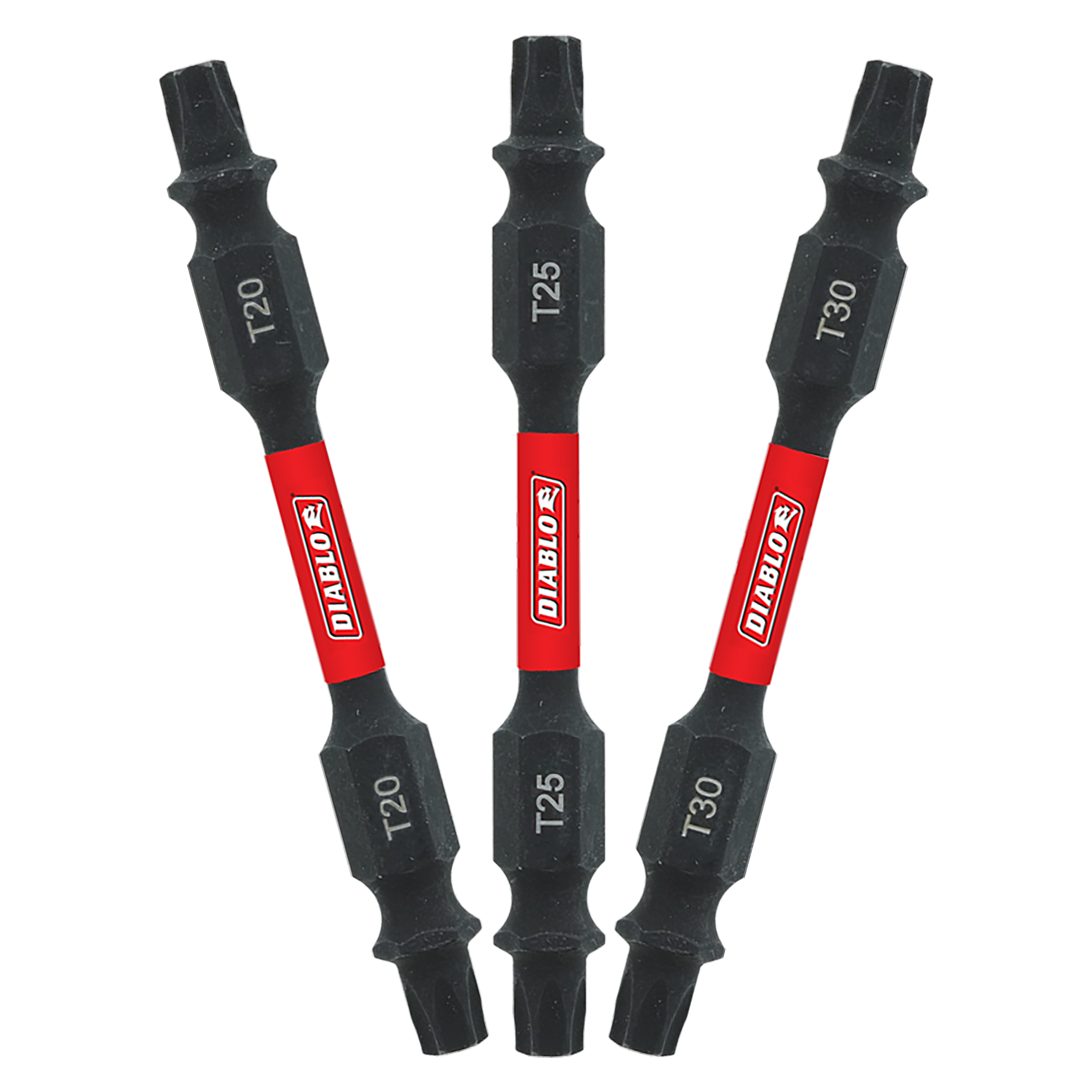 DIABLO Diablo ddetv25-s3 double-ended torx drive bit assorted 2 1/2 inch 3-pack