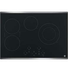 GENERAL ELECTRIC General Electric JP5030SJSS 30 inch Built-In Touch Control Electric Cooktop 3100W
