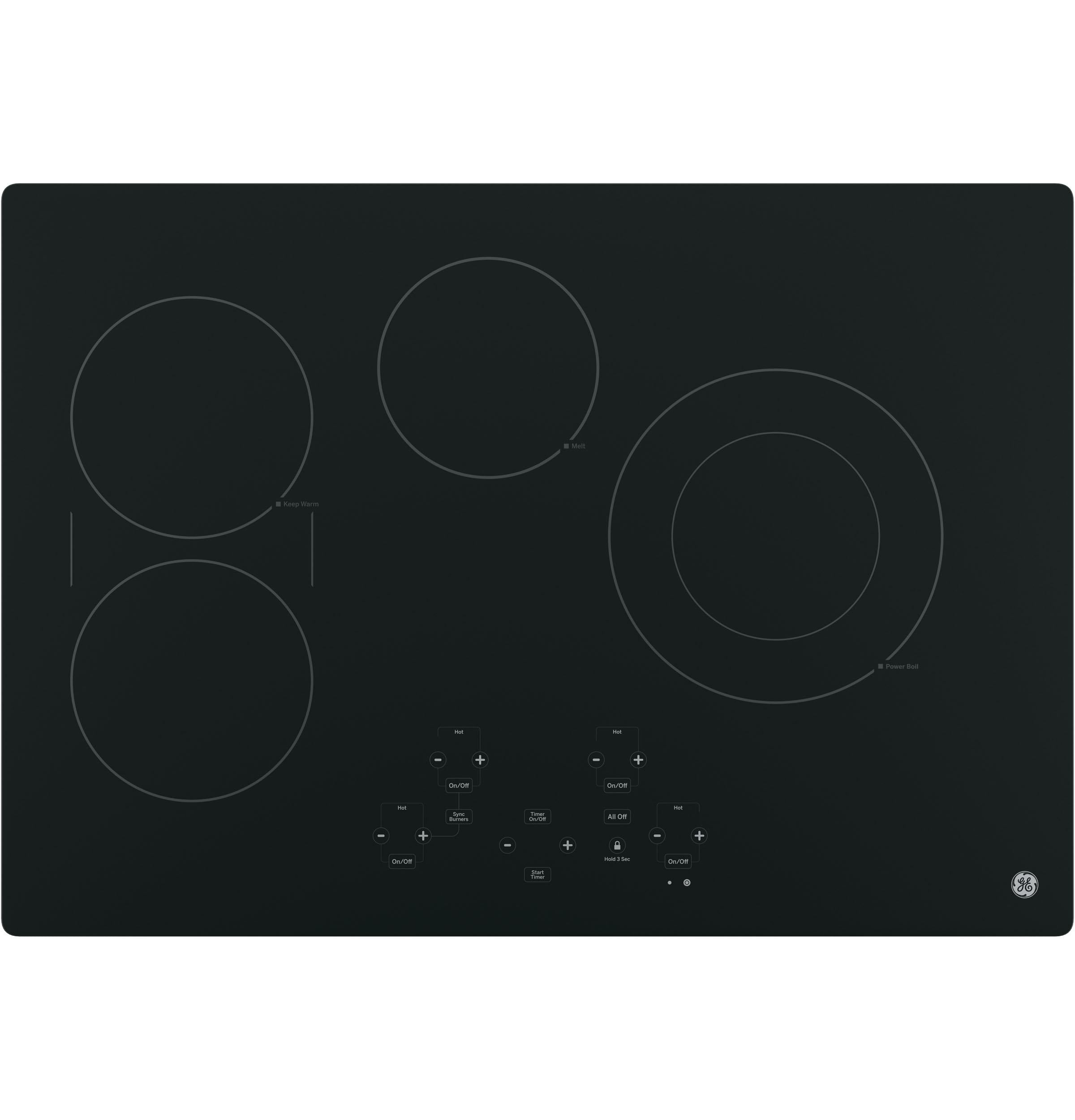 GENERAL ELECTRIC General Electric JP5030SJSS 30 inch Built-In Touch Control Electric Cooktop 3100W