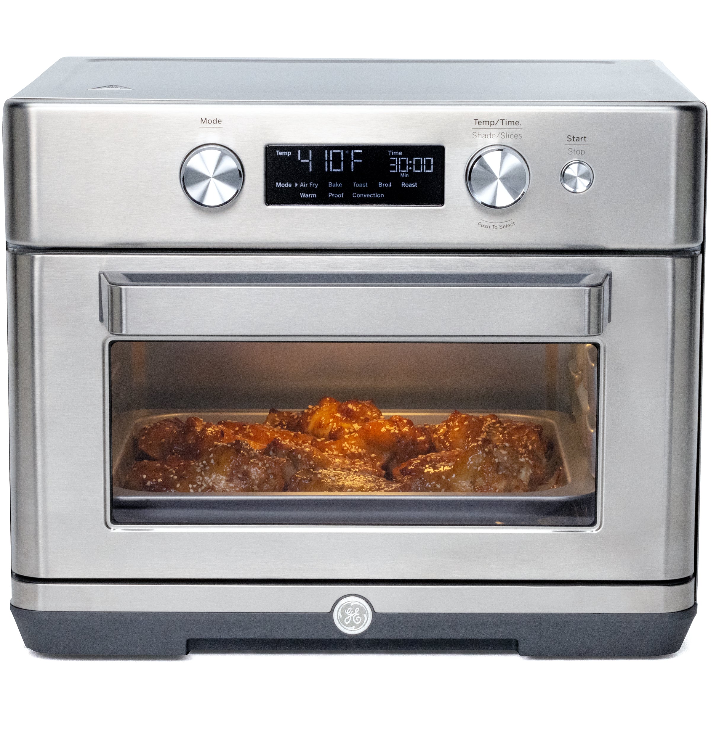 GENERAL ELECTRIC GE G9OAAASSPSS Digital Air Fry 8-in-1 Toaster Oven 1500W 6 Slice