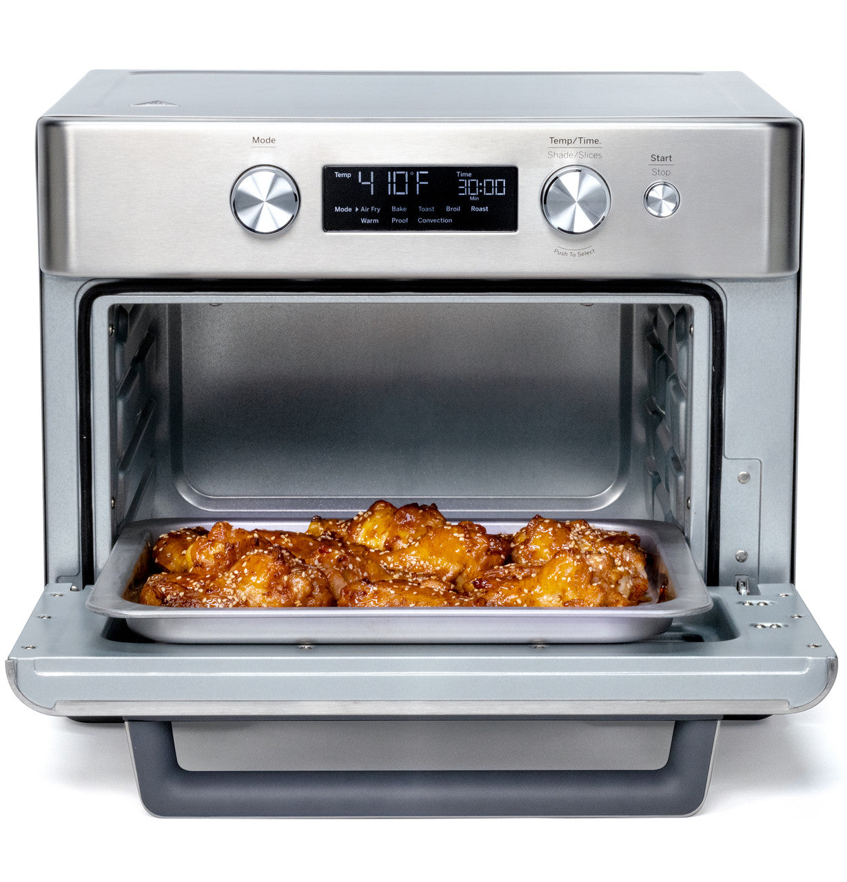 GENERAL ELECTRIC GE G9OAAASSPSS Digital Air Fry 8-in-1 Toaster Oven 1500W 6 Slice