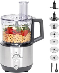 GENERAL ELECTRIC GE G8P1AASSPSS 12-cup food processor 550w