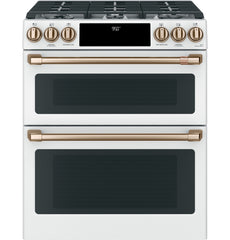GENERAL ELECTRIC General Electric C2S950P4MW2 30 inches slide-in dual fuel range with front controls with double oven