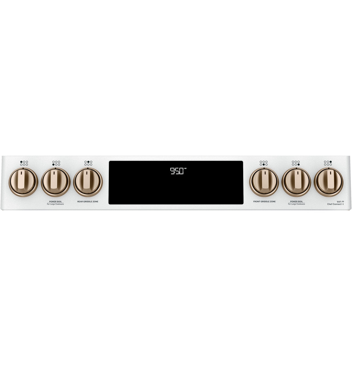 GENERAL ELECTRIC General Electric C2S950P4MW2 30 inches slide-in dual fuel range with front controls with double oven