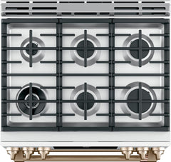 GENERAL ELECTRIC General Electric C2S950P4MW2 30 inches slide-in dual fuel range with front controls with double oven