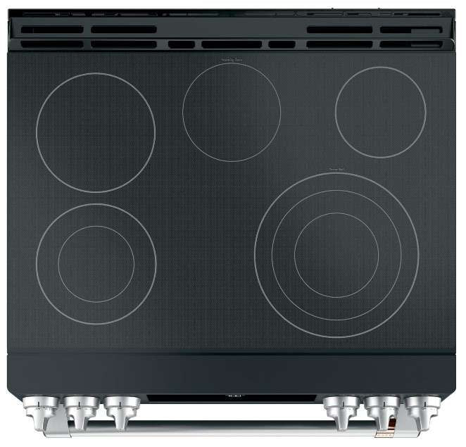 GENERAL ELECTRIC General Electric CES700P3MD1 Smart Slide-In, Front-Control, Radiant and Convection Range 30 inch