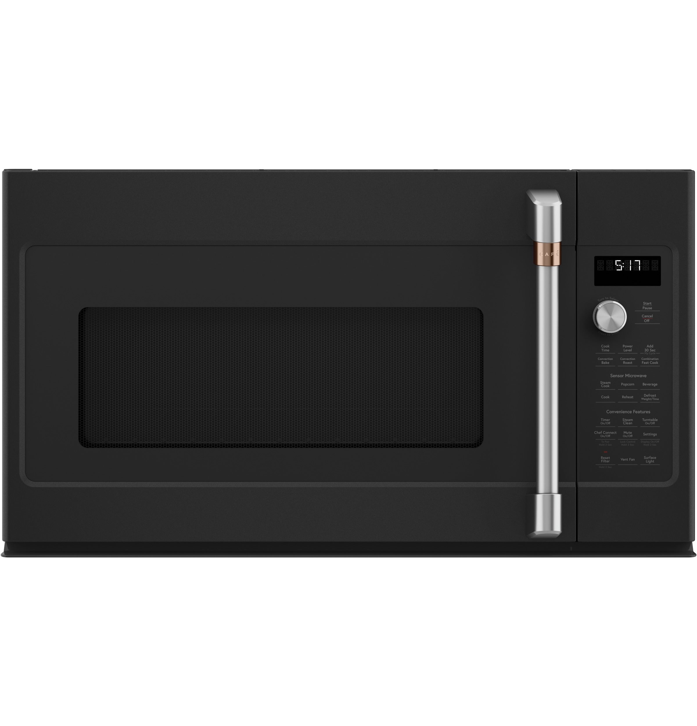 GENERAL ELECTRIC General Electric CVM517P3MD1 Cafe 1.7 Cu. Ft. Convection Over-the-Range Microwave Oven