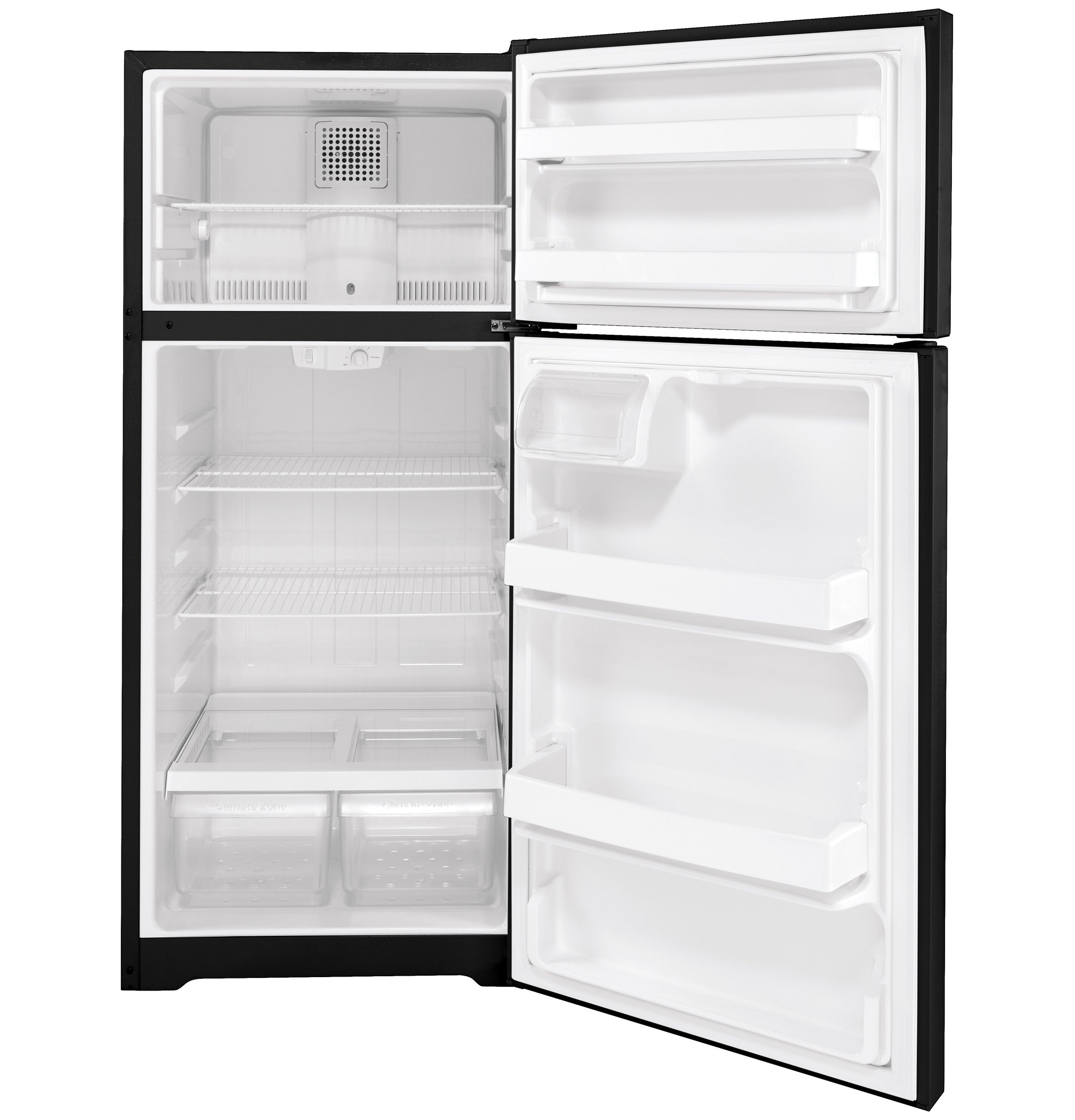 GENERAL ELECTRIC General Electric GTS17DTNRBB 16.6 Cu. Ft. Top-Freezer Refrigerator
