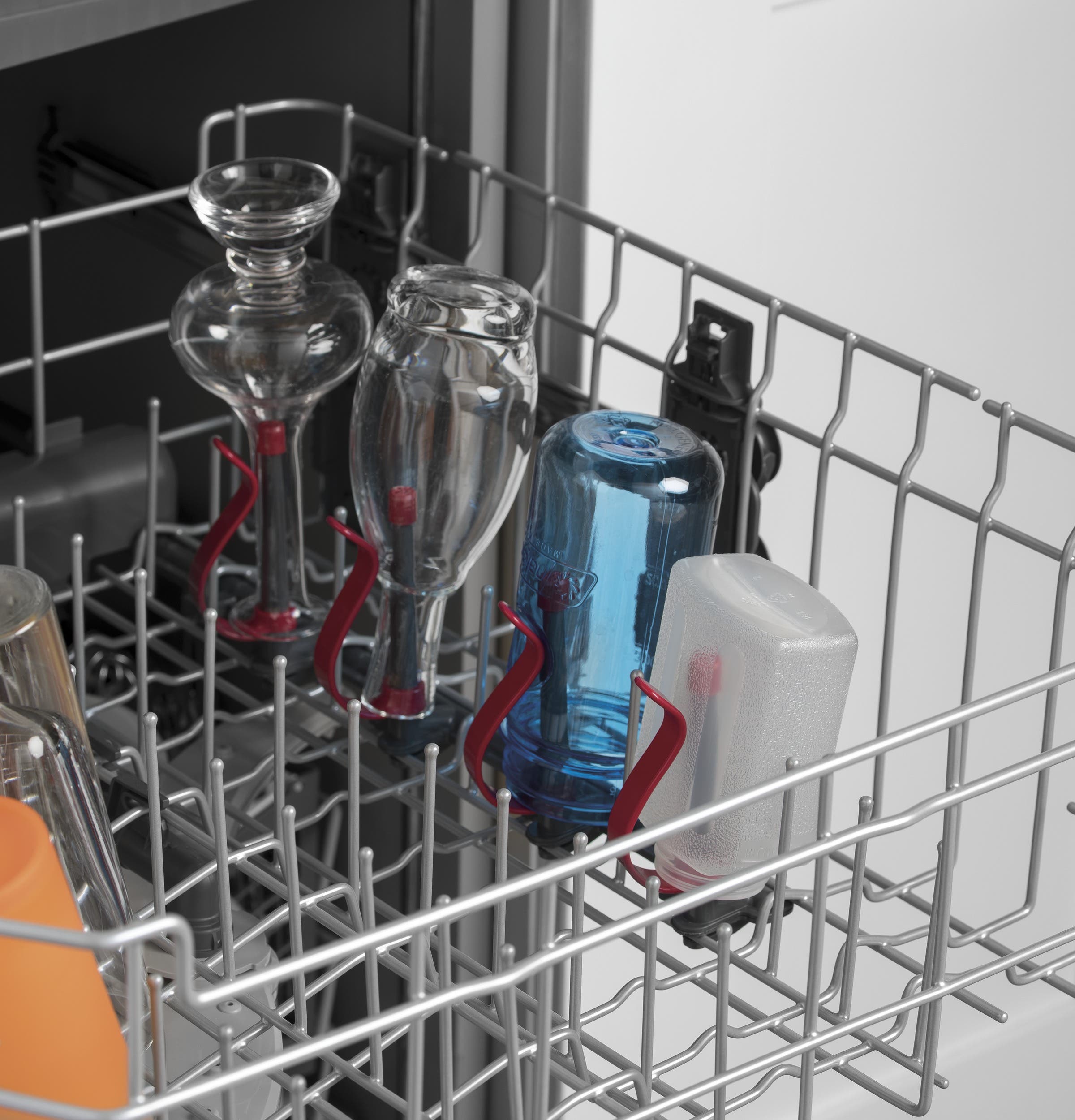 GENERAL ELECTRIC ge gdt605pmmes top control built-in dishwasher sanitize cycle dry boost 24 inch 16 place settings