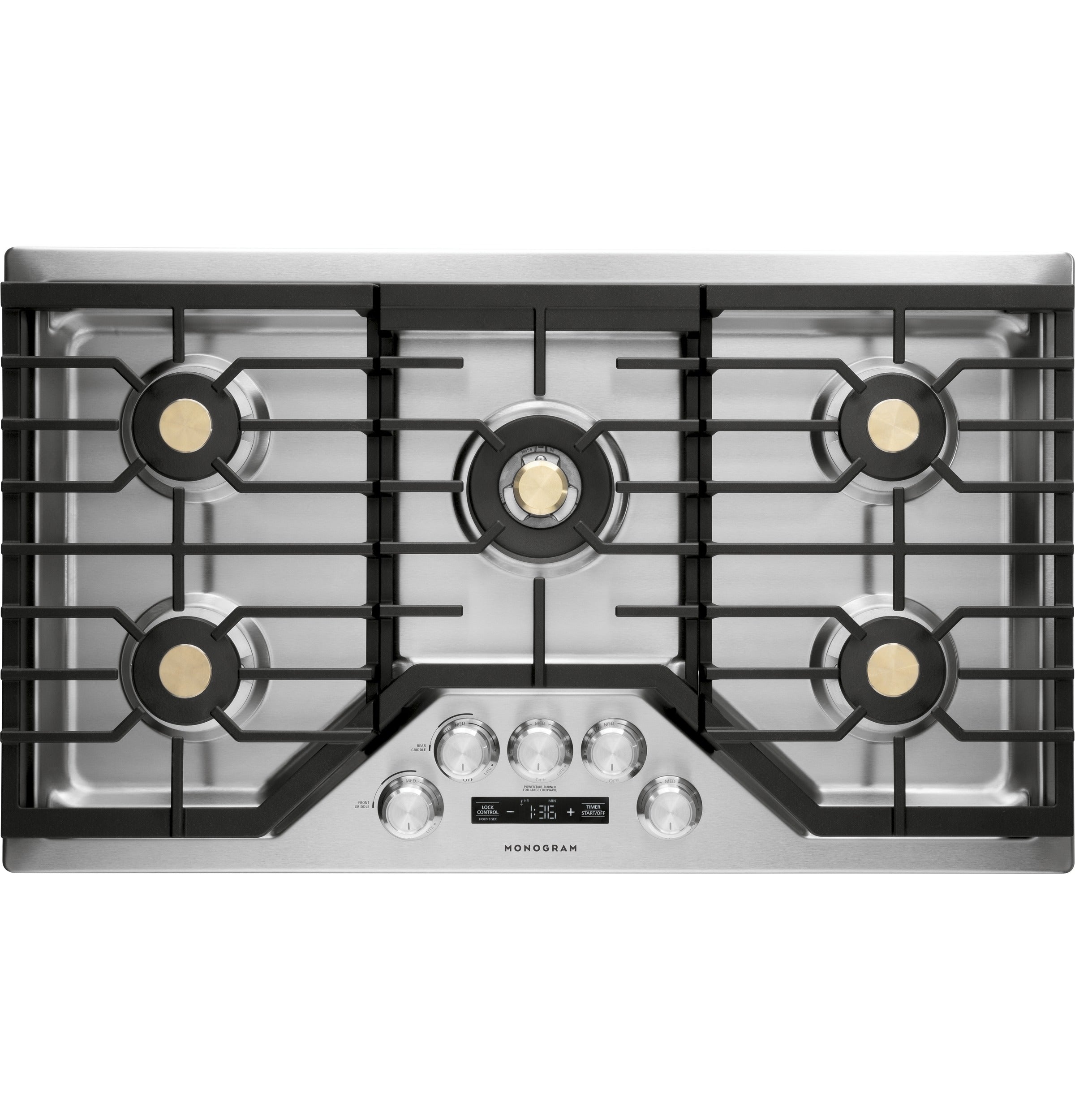 GENERAL ELECTRIC General Electric ZGU36ESLSS Monogram 36 inches Deep-Recessed Gas Cooktop