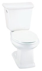 GERBER Gerber HE-21-532 Logan Square Elongated Toilet Bowl 1.28 gpf Less Seat