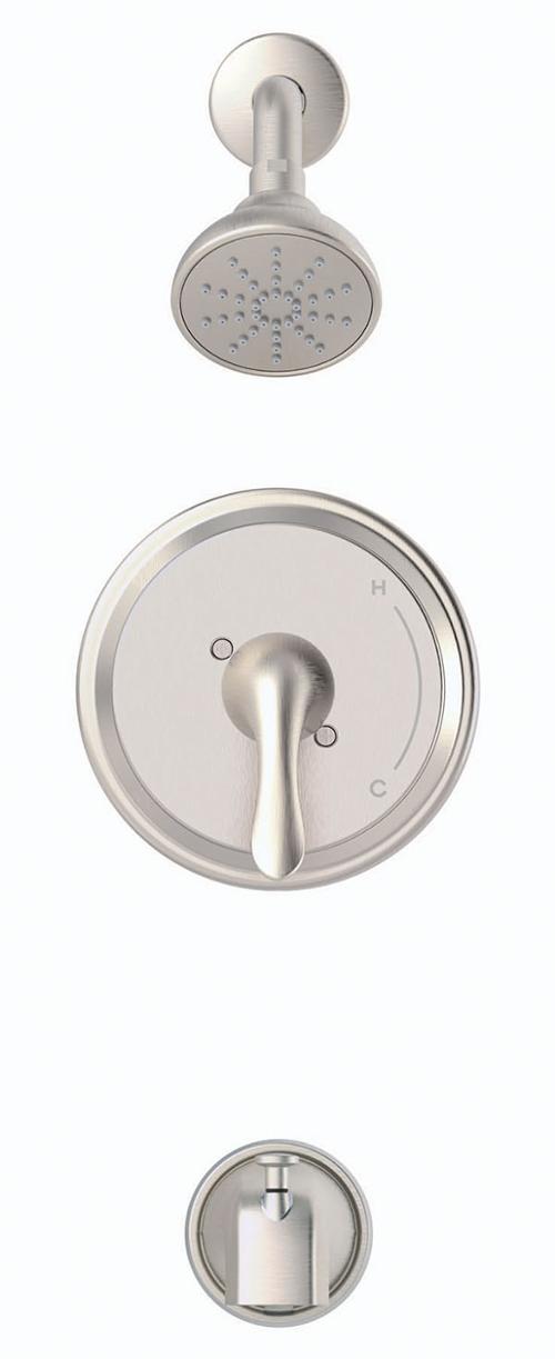 GERBER Gerber G00G9165BNTC Viper Single Lever Tub And Shower Trim Kit 2.0 GPM at 80 PSI