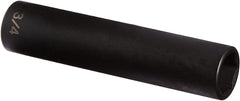 GREY PNEUMATIC Grey Pneumatic 2024XD 1/2 inches Drive x 3/4 inches Extra-Deep Socket
