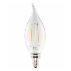 HALCO Halco CA10CL4ANT/827/LED2 CA10 dimmable clear filament E12 ProLED 3.8W 300 degree beam 40W equivalent