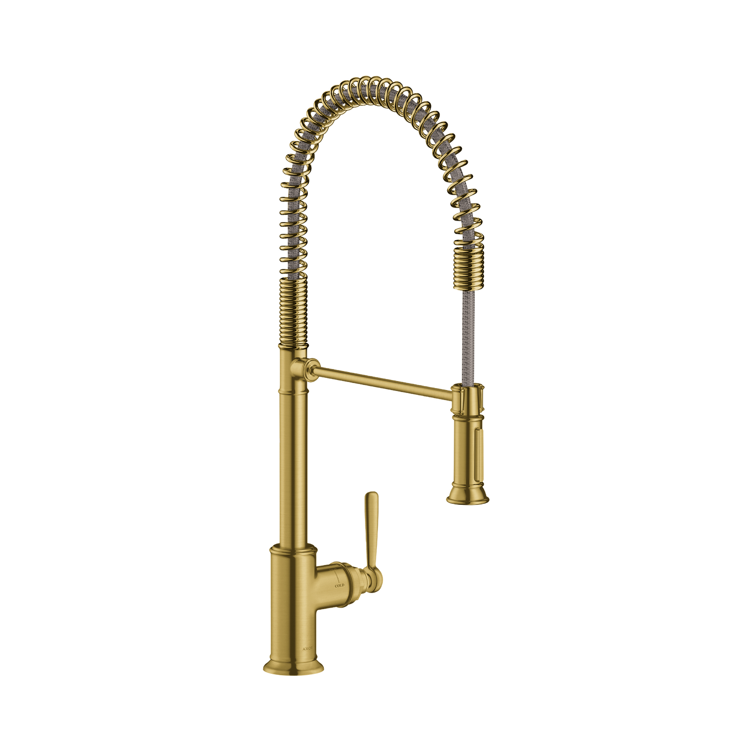 HANSGROHE Hansgrohe 16582251 Axor Montreux Semi-Pro 2-Spray Kitchen Faucet 1.75 GPM 360° Swivel