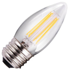 HALCO Halco 85055 led bullet filament bulb 3.8w b11 medium e26 base