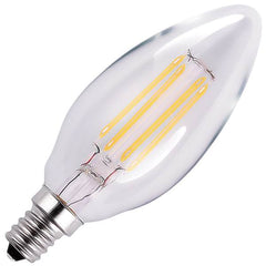 HALCO Halco 85060 LED bullet filament bulb 5.5W B11 candelabra E12 300° 60W equivalent