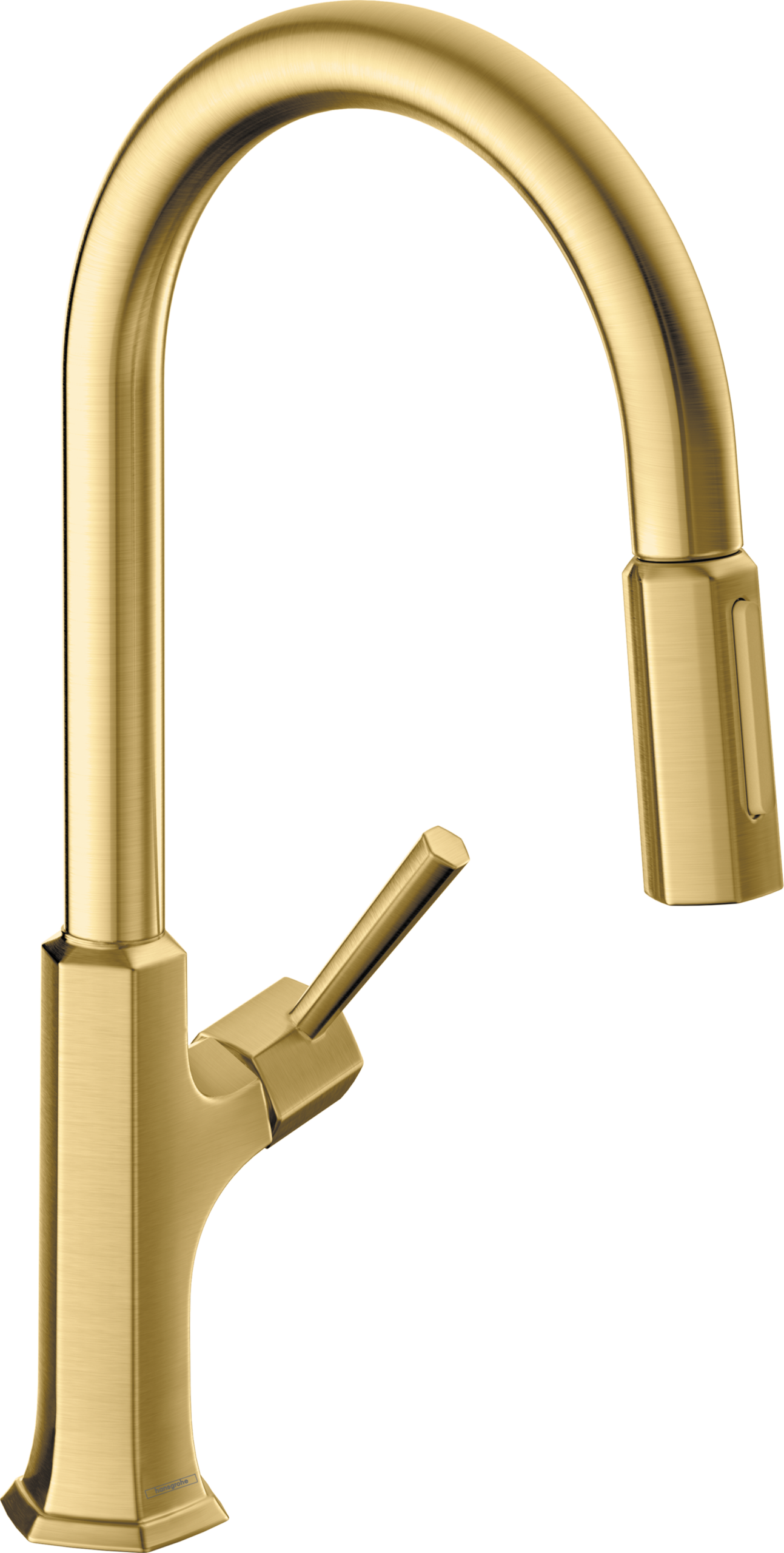 HANSGROHE Hansgrohe 4852250 Locarno HighArc Kitchen Faucet 2-Spray Pull-Down 1.75 GPM 150-Degree
