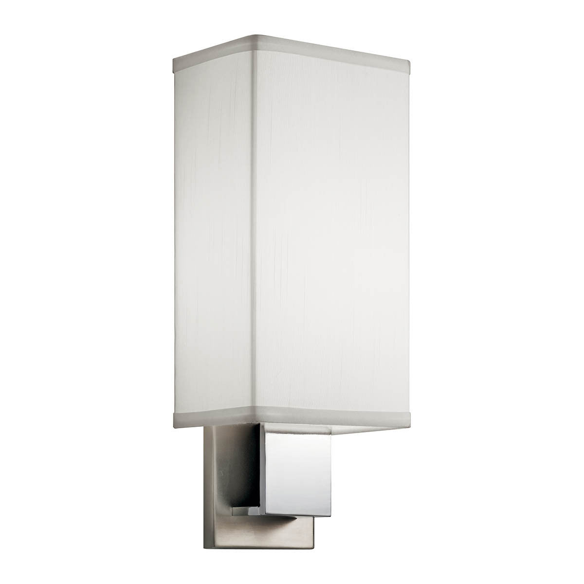 KICHLER Kichler 10438NCHLED Santiago LED Wall Sconce 8W 5.5W x 14.25H x 3.75D