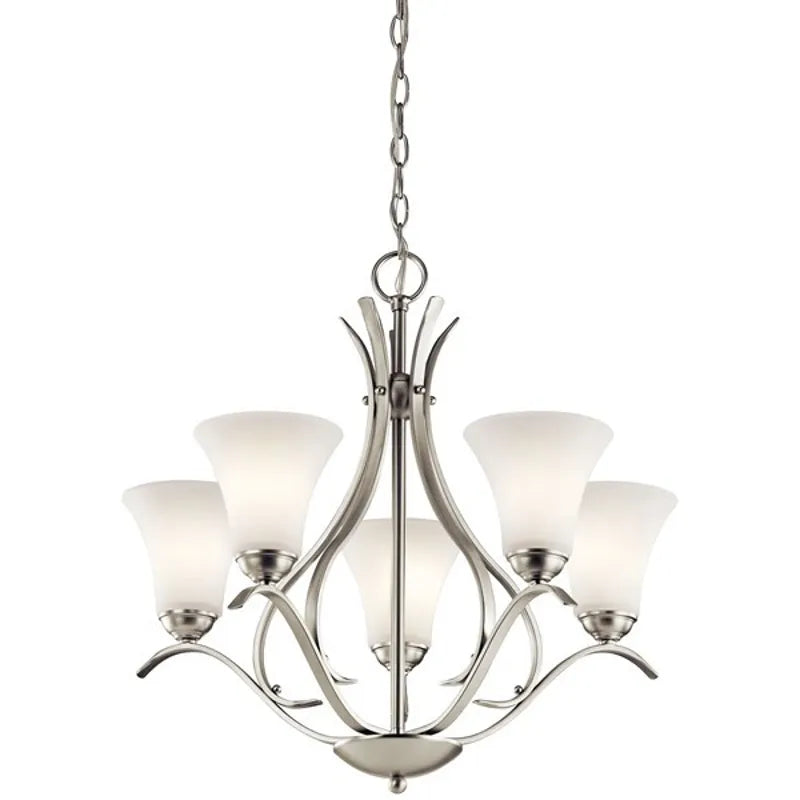 KICHLER Kichler 43504NI Keiran Chandelier 500W 5-Light 23.25 Inch