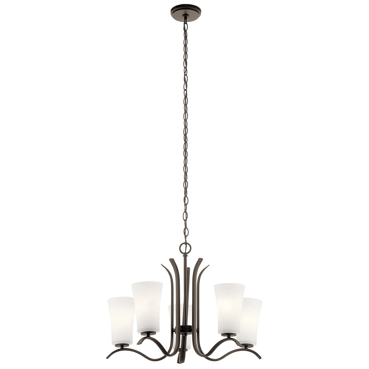 KICHLER Kichler 43074OZ Armida 18-inch 5-Light 100W Chandelier