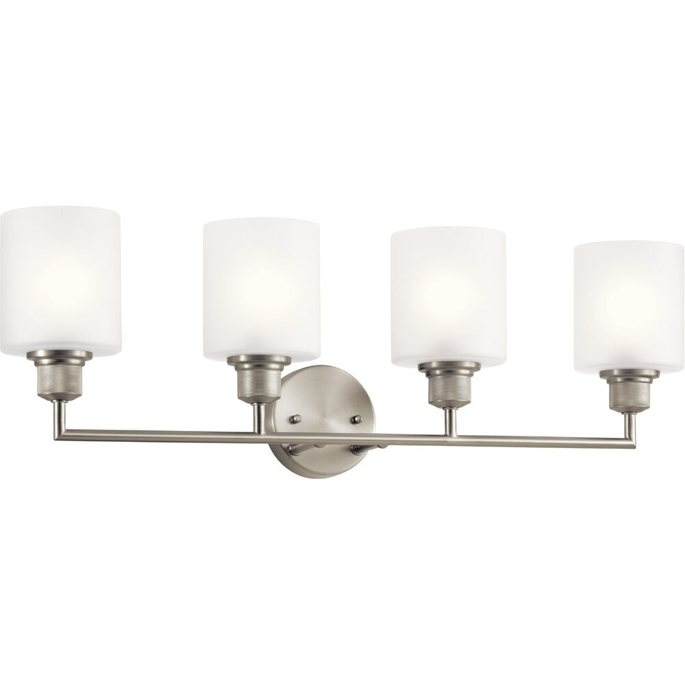 KICHLER Kichler 55048NI Lynn Haven 4 light 75W 30 inch