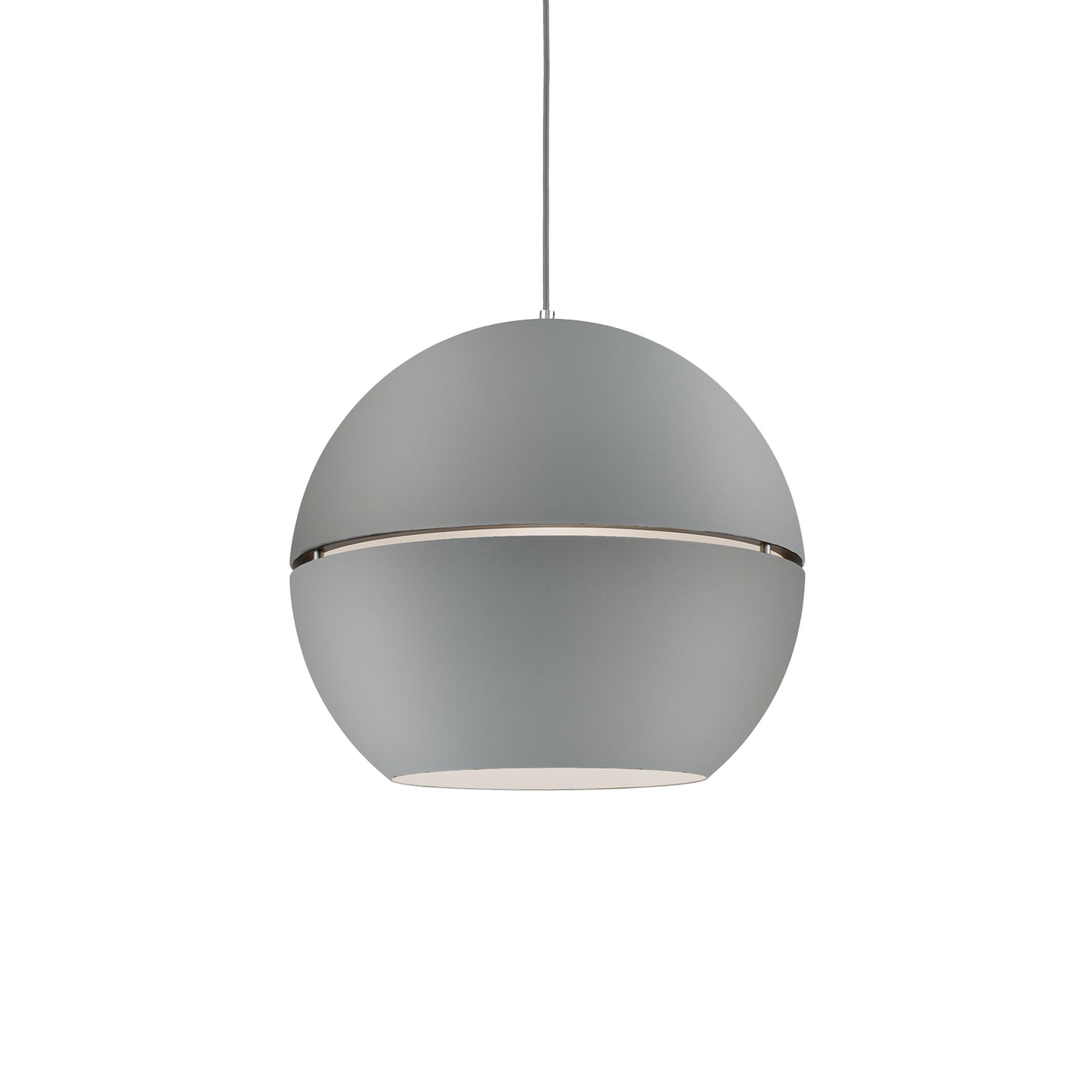 KUZCO LIGHTING Kuzco Lighting 494024-GY Lucas Pendant 24-in