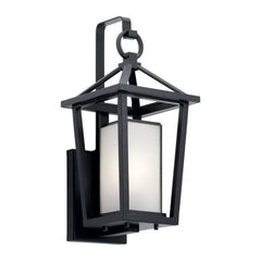 KICHLER Kichler 49876BK Pai Outdoor Wall Sconce 1-Light 75 Watts