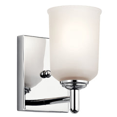 KICHLER Kichler 45572CH 1 light wall sconce Shailene collection 100W 5W x 8.25H