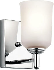KICHLER Kichler 45572CH 1 light wall sconce Shailene collection 100W 5W x 8.25H
