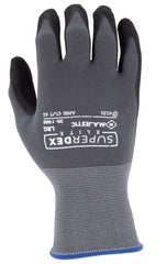 MAJESTIC Majestic 30-1000/x1 superdex antimicrobial treated nitrile coated touchscreen gloves x-large