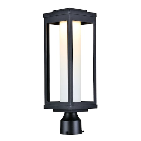 MAXIM Maxim 55900SWBK led outdoor post/pier mount 12w 6 inch