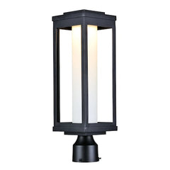 MAXIM Maxim 55900SWBK led outdoor post/pier mount 12w 6 inch